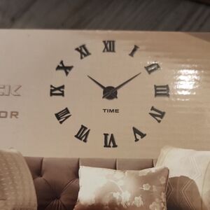 Gianr Black Roman Numeral Wall Clock By Vangold